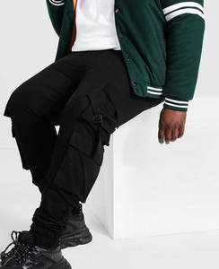 Pantalons de jogging pour hommes en gros, automne-hiver, amples, décontractés, droits, sportifs, en velours, tricotés, en toile lavée, cristal - Product Image 3