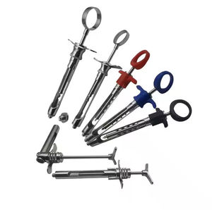Instrumentos Dentales, Jeringas Dentales Premium Manuales de Acero Inoxidable, Jeringa Autoaspirante de 1.8cc de Alta Calidad - Product Image 5