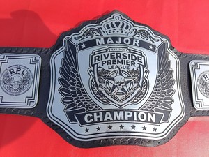 Ceinture de championnat en argent personnalisée avec logo, trophée de vainqueur avec design bouclier ailé, sangle en cuir originale - Product Image 4
