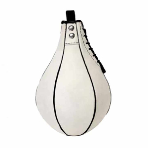 Custom Professional Leather <b>Boxing</b> Equipment Double End <b>Speed</b> Ball and OEM Hanging Punching <b>Bag</b> for Martial Arts Training - Product Image 1