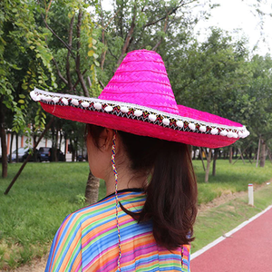 High Quality Mexican <b>Hat</b> Handcrafted Decorative <b>Straw</b> Sculpture For International Wholesale Bulk Export Trading Supplier Industr - Product Image 4