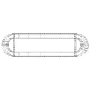 Macetas y jardineras de gabion de hierro galvanizado plateado de durabilidad media para cultivo elevado - Product Image 6
