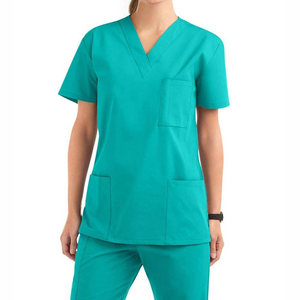 Hospital Medical Women <b>Doctor</b> Scrub Suits for Stretchy Female Wear Scrubs Nursing Surgical Uniforms <b>Sets</b> for Unisex - Product Image 4