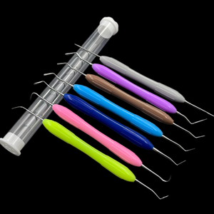Outils de remplissage dentaire en résine de qualité supérieure, ensemble d'instruments de sculpture en acier inoxydable pour la dentisterie professionnelle - Product Image 2