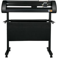 Machine de découpe de vinyle Servo Bundle de 34 pouces avec écran LCD, imprimante vinyle manuelle, traceur, capacités de découpe de signalétique - SignMaste
