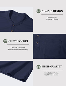 Camisetas de Hombre de Alta Calidad, Antibacterianas, 210 g/m², 100% Algodón, Cuello Redondo Personalizado, Talla Grande, Manga Corta - Product Image 2