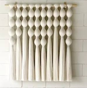 Décoration murale en macramé tissé style bohème, tapisseries murales, décorations murales pour la maison, décoration murale de luxe pour le salon - Product Image 2