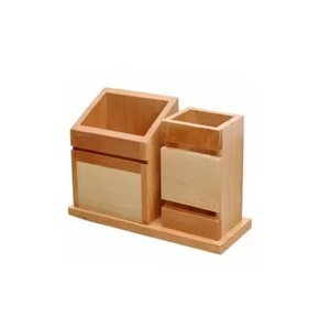 High Quality Eco-Friendly Art Deco Wood <b>Desk</b> Pen Holder Children's <b>Desk</b> Tabletop Vase Desktop Office Supplies - Product Image 4