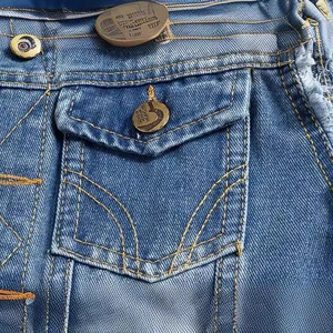 Chaleco Vaquero para Mujer, Estilo Casual, Sin Mangas, Color Azul Claro, Desgastado, Estilo Vintage, Algodón, Corte Regular, Ropa de Primavera - Product Image 5
