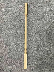 Componentes de Barandilla para Escaleras ODM OEM: Balaustre Cuadrado de Álamo Imprimado Blanco, Material de Construcción Moderno para el Hogar - Product Image 2