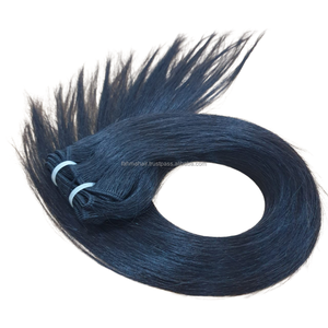 100% extensions de cheveux humains Remy faisceaux de vagues droites naturelles Double trame sans enchevêtrement sans perte Double force pour une longue durée - Product Image 3