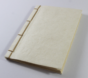 Japanese Style Hemp Paper Journal Hardbound 70 GSM Handmade Eco Friendly Gift <b>Notebook</b> - Product Image 2