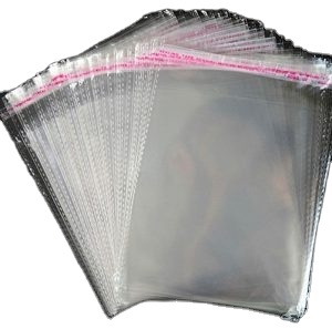 Sacs OPP transparents en cellophane personnalisables de 1,5 mil avec logo, adhésifs, pour emballage de chaussettes, vêtements et fourrures - Product Image 5