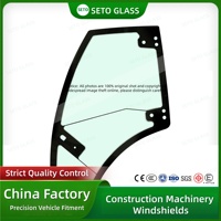 Pièces Shantui pour excavatrices 75 135 215 245 375 – Ensemble de vitre coulissante arrière droite derrière la porte de cabine