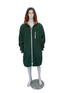 Fleece Lined <b>Changing</b> <b>Robe</b> <b>Waterproof</b> Swim Parka Coat Adult Windproof <b>Changing</b> <b>Robe</b> for Swimming Surfing and Water Sports - Product Image 1
