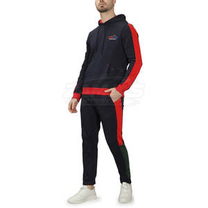 Conjuntos Deportivos de Felpa de Primera Calidad 2026 para Hombre, Conjunto de Dos Piezas con Logotipo Personalizado - Product Image 2