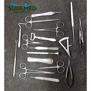 Juego de Instrumentos Quirúrgicos Básicos para Blefaroplastia, 17 Piezas, Certificado CE Clase II para Uso Clínico - Product Image 5