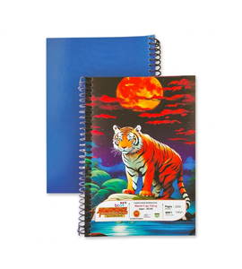 Hawamahal A4 XXL <b>Spiral</b> <b>Bound</b> Exercise <b>Notebook</b> 140 Pages 60 GSM Designer Floral Cover for School and College - Product Image 3
