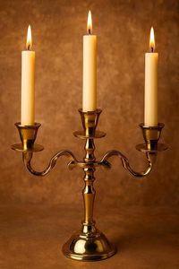 Candelabro de Metal Duradero Hecho a Mano de Primera Calidad de Unicorn Handicrafts, Candelabro Decorativo Vintage para Bodas, Hogar, Hotel, Restaurante - Product Image 2