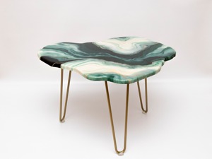 On Sale Marble Top Coffee <b>Table</b> with <b>Gold</b> Metal Hairpin Legs Contemporary Living Room Furniture Decorative <b>Side</b> <b>Table</b> - Product Image 4