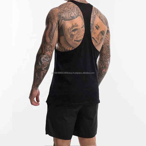 Débardeurs en coton respirant personnalisés en gros pour le sport, l'entraînement en salle de sport, l'entraînement musculaire, débardeur décontracté, débardeur vierge à imprimer, fitness - Product Image 5