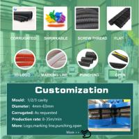 Mesin Ekstrusi Pipa Bergelombang Otomatis Fullwin HDPE PP PC PVC PU PLC Kecepatan Tinggi Sekrup Tunggal Hemat Energi Harga Kompetitif