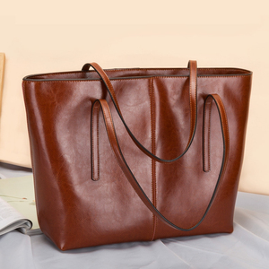 Bolso Tote de Cuero Clásico de Nuevo Estilo, Abierto por Arriba, Estilo Minimalista para Uso Diario - Product Image 6