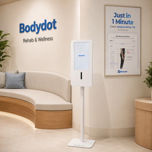 สถานีประเมินท่าทาง AI แบบเต็มตัว Bodydot BDF1000 พร้อมโครงอะลูมิเนียมอัลลอยด์ สำหรับฟิตเนสเชิงพาณิชย์ - Product Image 1