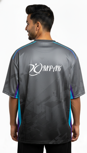 เสื้อยืดโอเวอร์ไซส์พรีเมียมสำหรับผู้ชาย พิมพ์ลายแบบซับลิเมชั่น สไตล์ลำลอง สตรีทแวร์ ทันสมัย ใส่ได้ทุกวัน - Product Image 2