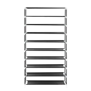 Scarpiera a 10 livelli con copertura antipolvere armadio portaoggetti per scarpe Organizer categoria di prodotti scatole di scarpe e organizzatori - Product Image 5