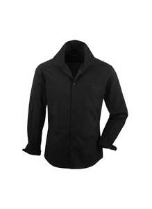 Chemises habillées élégantes pour hommes Luxe Enterprises, 100 % coton popeline, manches longues, style japonais, infroissables et respirantes - Product Image 5