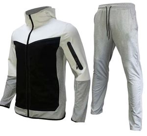 Traje Deportivo Casual para Hombre, Blanco, Crea Tu Propio Chándal Único con Impresión Personalizada - Product Image 3
