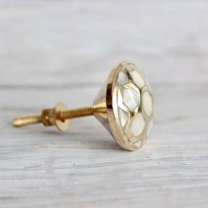 MOP Brass Cabinet <b>Knobs</b> & Drawer Pulls Decorative Furniture Handles Modern Kitchen Wardrobe <b>Dresser</b> Hardware by lametierartz - Product Image 5