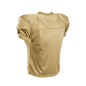 Uniforme de Fútbol Americano de Alto Rendimiento, Jersey con Hombros Acolchados, Manga Corta, Cuello en V, Tela de Malla Transpirable, Talla Grande, Unisex - Product Image 4