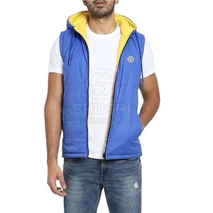 2025 décontracté respirant bouffant gilet grande taille hiver chaud gilet nouveau Design mode Style hommes personnalisé - Product Image 1