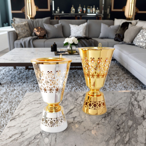 Quemador de Incienso Bakhoor de Metal Tradicional de Alta Calidad, Aroma Agradable para Todas las Estaciones, Diseño Árabe Exquisito, Aromático - Product Image 4