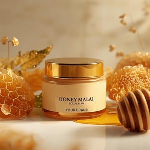 Crème hydratante au miel Malai en marque privée pour peaux sèches |   Fabricant de crème nourrissante pour le visage en hiver - Product Image 2