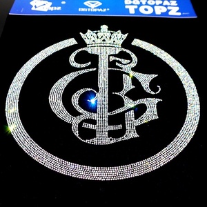 Hot Bán Mật Độ Cao Thạch Tiger Head Leopard Mô Hình Tự Làm Sắt Trên Rhinestone Đính Cho Quần Áo T Áo Sơ Mi - Product Image 6