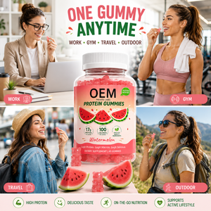 Wholesale Bulk <b>Protein</b> Gummies Food Grade Dietary Supplement High <b>Protein</b> Gummy Formula For Strength And Performance Support - Product Image 2