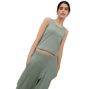 Envío Inmediato, Top Corto para Mujer, Nuevo Modelo 2025, Estilo Casual Urbano, Transpirable, Tejido de Lona Ecológico, Impresión Personalizada - Product Image 5