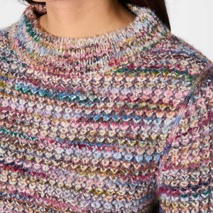 Pull tricoté pour femme pour temps froid - Pull d'hiver épais et chaud - Haut en tricot lourd doux et respirant pour femme 2026 - Product Image 5