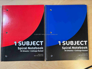 Cuaderno Espiral con Tapa Blanda para Uso Diario, Páginas de Cuaderno Espiral para Oficina, Precio al por Mayor - Product Image 6