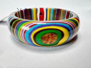 Latest Design 2026 Swirl Resin <b>Bangle</b> <b>Set</b> Fashion Casual Party Jewelry Bracelet <b>Bangles</b> Resin <b>Bangle</b> for Women At Best price - Product Image 3