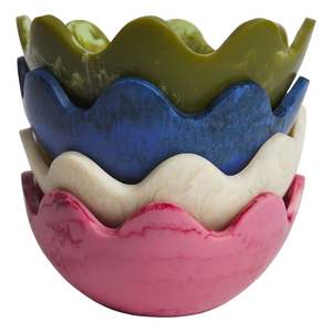 Handmade Luxury <b>Resin</b> Decorative Bowl Modern Epoxy <b>Resin</b> Serving Bowl Premium <b>Clear</b> <b>Resin</b> Fruit Bowl - Product Image 4