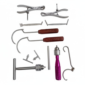 PISSCO Blepharoplasty Surgical <b>Instrument</b> Set Eye Surgery <b>Instruments</b> Set 30 Pcs Cosmetic Eye Surgery Stainless Steel - Product Image 4