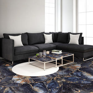 Dalles de marbre Nero de qualité supérieure, marbre noir naturel pour la conception d'hôtels modernes, grandes dalles polies pour la décoration murale et les comptoirs - Product Image 1