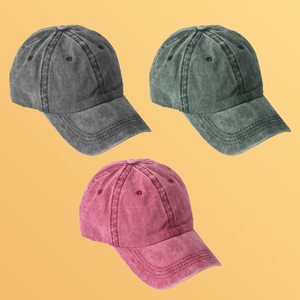 Custom Vintage Baseball Cap Washed Cotton Adjustable Dad <b>Hat</b> Unstructured Unisex OEM Bulk Wholesale - Product Image 3