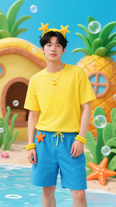 Camiseta FMF para Hombre, Ecológica, Corte Regular, Manga Corta, Cuello Redondo, 95% Algodón + 5% Elastano, Estampado Gráfico, Informal, Tejido de Punto, 80-210 g/m² - Product Image 6