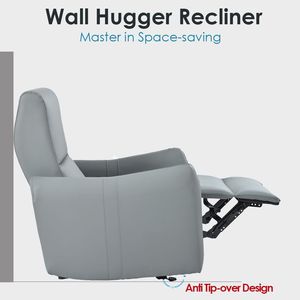Small Electric Power <b>Recliner</b> Chair Zero Wall Hugger <b>Recliner</b> for Living Room Wall Hugger <b>Recliner</b> - Product Image 2