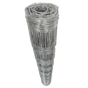 Recinzione per bestiame in filo zincato calibro 13, 3ft x 164ft, con rivestimento in zinco pesante, per campi, cervi e cinghiali, in rete metallica di ferro - Product Image 4